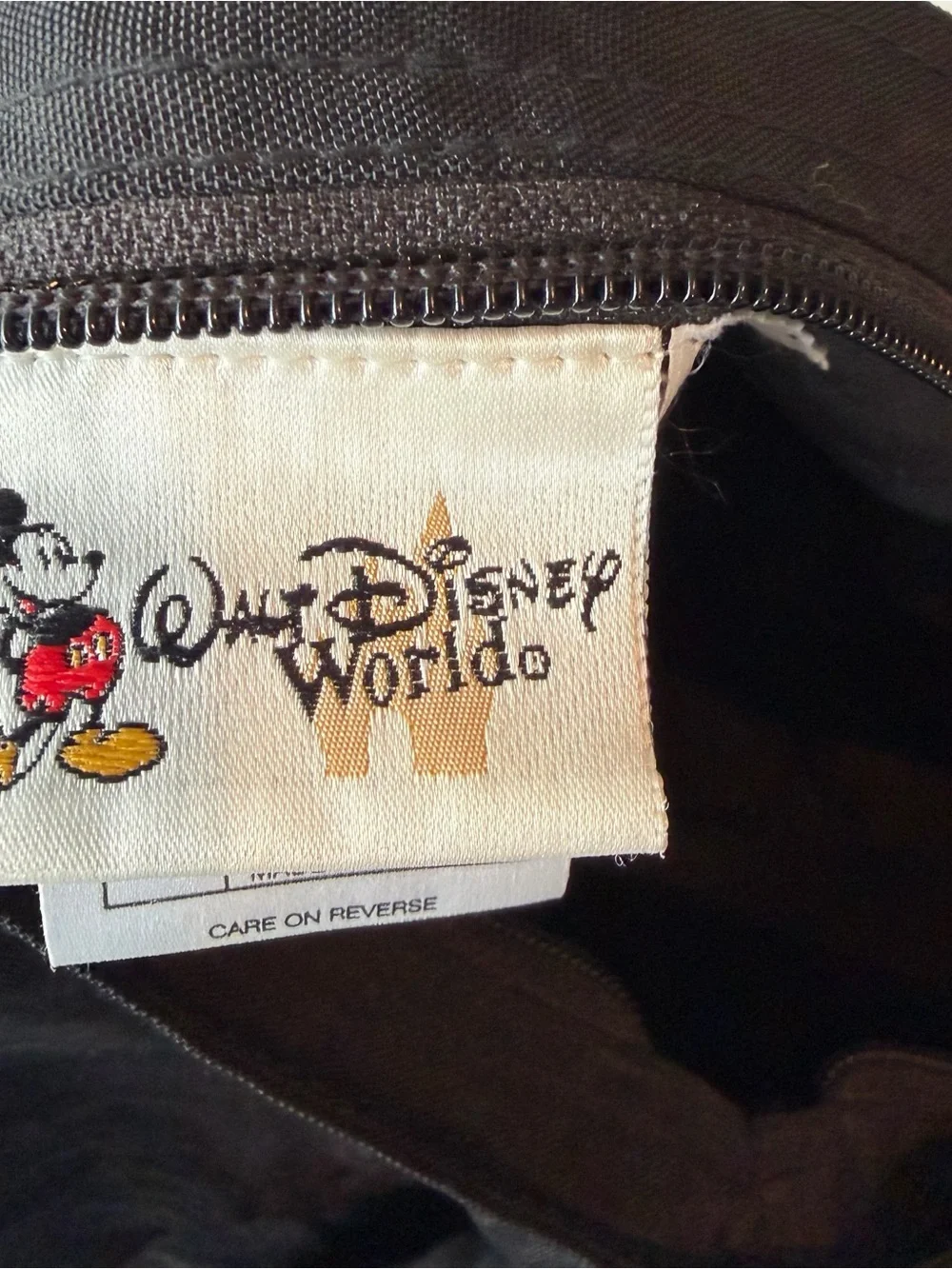 Vintage Walt Disney World Large Nylon Tote Bag Mickey Pooh Tigger
